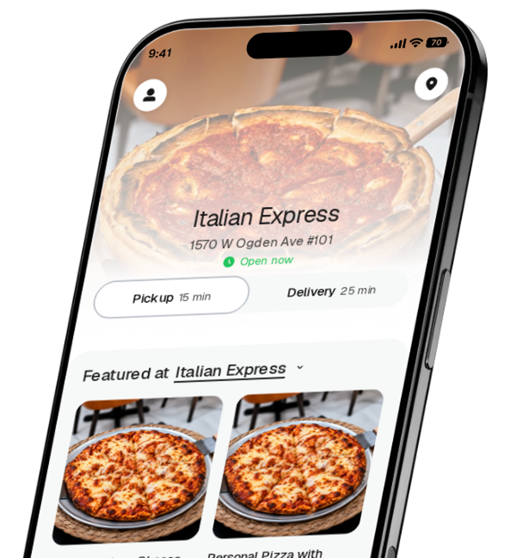 Italian Express app preview