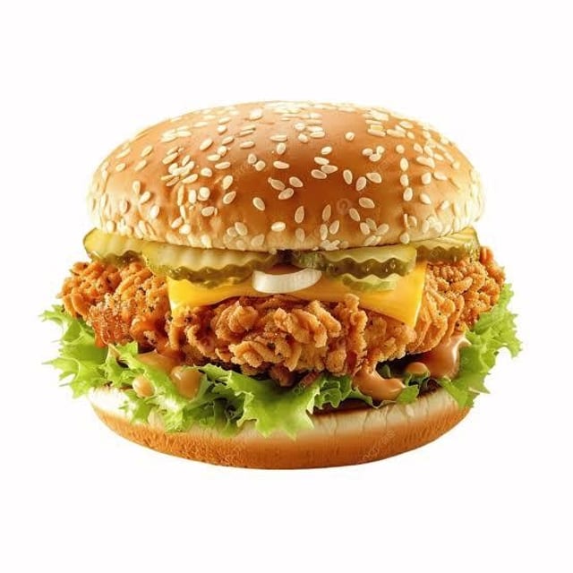 Zinger Burger.