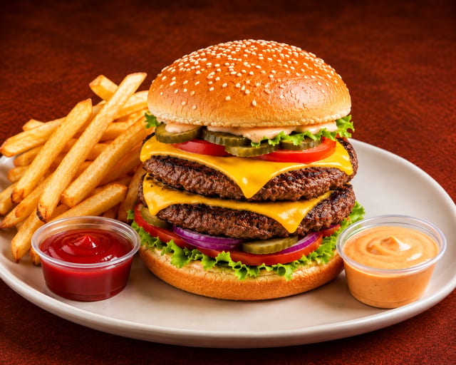 Double Cheeseburger.