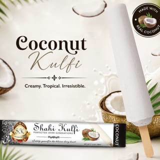 Shahi Coconut kulfi