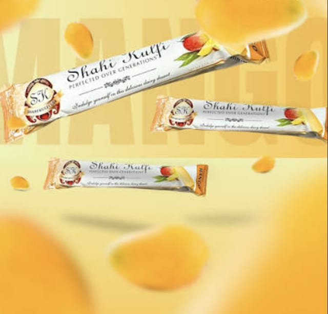 Shahi Mango Kulfi.